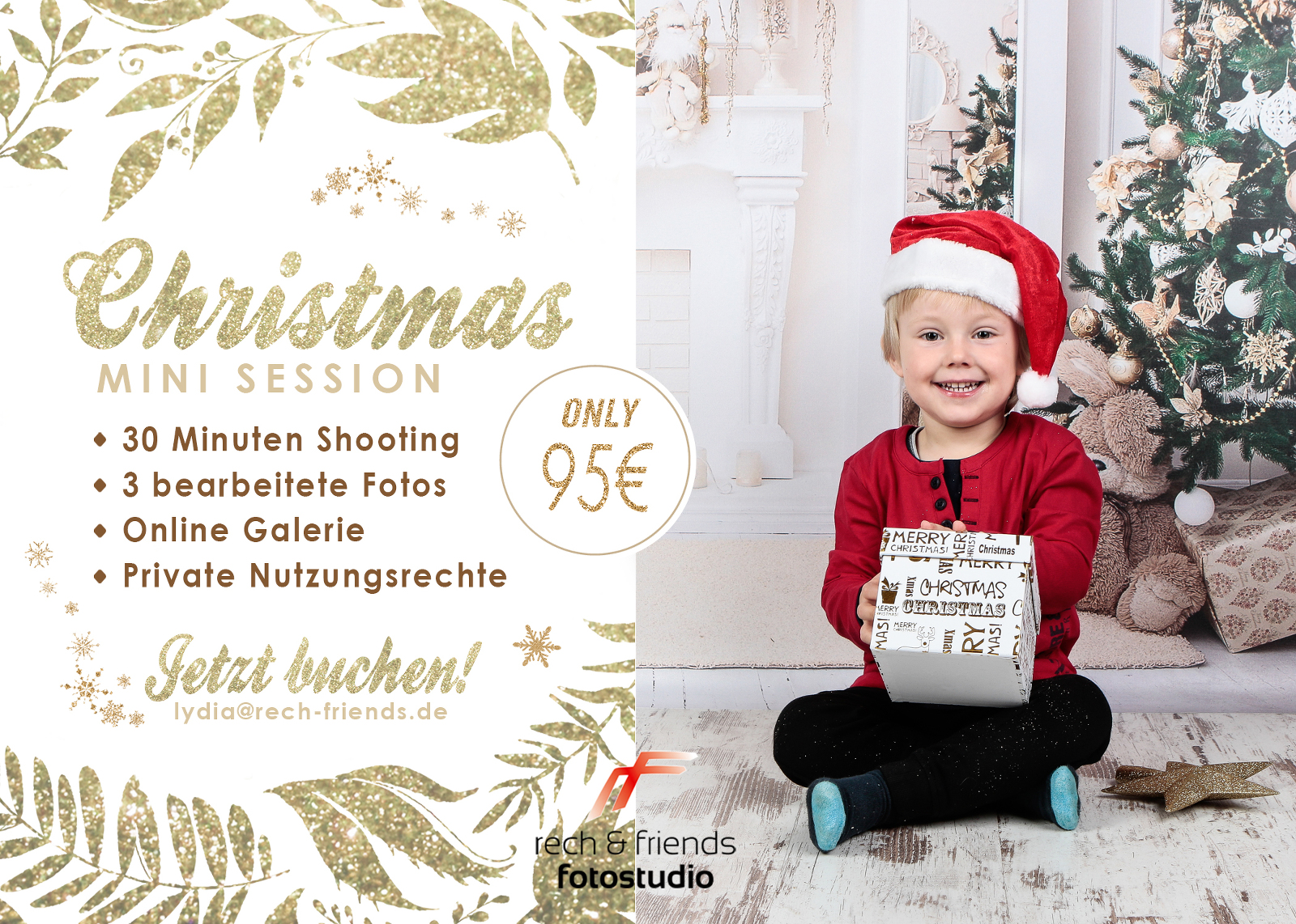 Weihnachtsshooting Fotograf Fotostudio Leipzig
